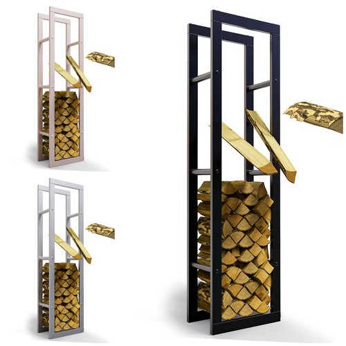 Scaffale per legna ardere - legna, da