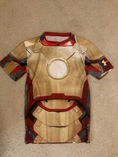 Under Armour Alter Ego Iron Man Heatgear Camicia a Compressione Uomo Large