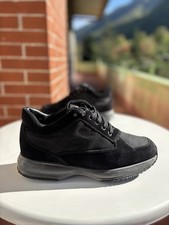 Scarpe Hogan Interactive in Camoscio Nero | Ottime Condizioni | Numero Size 7
