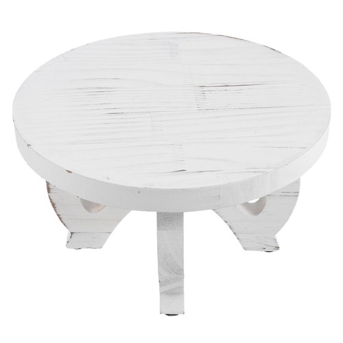Piccolo sgabello legno con - piccolo,