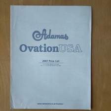 Catalog Ovation Adamas 2007