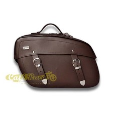 20lt Brown Leather Motorcycle