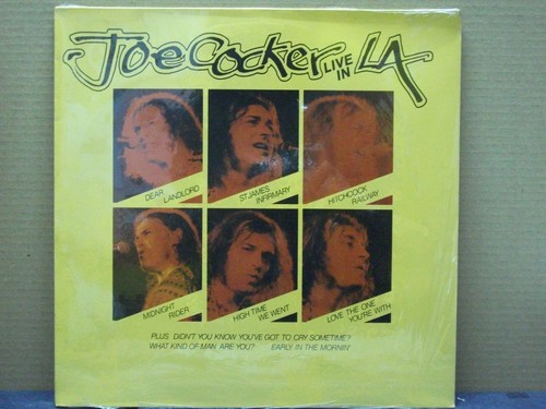 Joe cocker live a - live, in