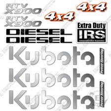 Fits Kubota RTV X900 4X4 Decal
