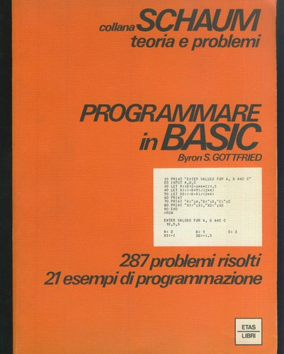 Programmare basic 287 - programmare, in