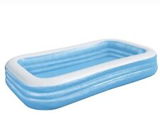 Piscina Gonfiabile Rettangolare A Tre Anelli 305x183x56cm