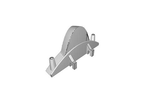 Supporto parete per valve - supporto,