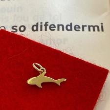 Dodo Pomellato Ciondolo Squalo Oro Giallo 18kt 750 Massiccio Raro Originale Unis