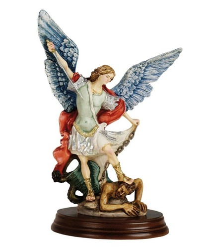 Statua san michele arcangelo - statua,
