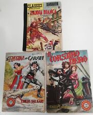 CLASSICI ILLUSTRATI - IL CORSARO NERO - ZANNA BIANCA - LA REGINA DEI CARAIBI