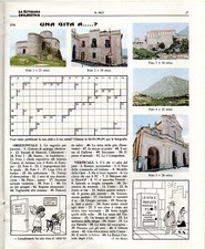 MONTESARCHIO (BENEVENTO) - PAGINA INTONSA DELLA SETTIMANA ENIGMISTICA 15/10/2020