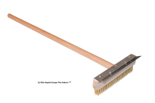 Spazzola per pizza legno - per,