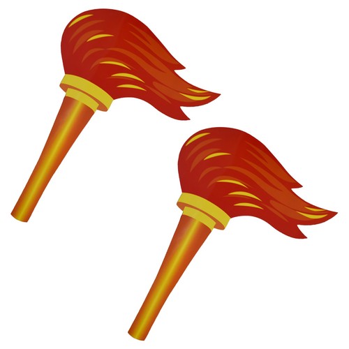 Pcs torcia per - 2, feste