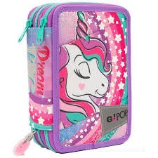 Astuccio scuola pop - scuola, go