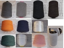 Rocche filato ritorto cotone acrilico fettuccia lana sintetica amigurumi borse