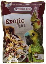 Versele Laga Cibo snack con frutta per pappagalli Exotic Light 750 gr