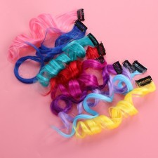  24 Pcs Extension Capelli Ricci Estensioni Di Colorati Colore Dei