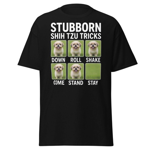 Maglietta stubborn shih - shih, tzu