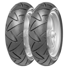 COPPIA GOMME CONTINENTAL 110/90-13 56Q + 130/70-13 63Q TWIST M/C