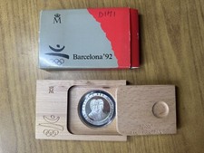 COFANETTO MONETA SPAGNA 2000 PESETAS BARCELLONA 1992 Q1