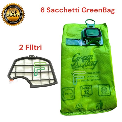 Sacchetti folletto vk140 - 6,