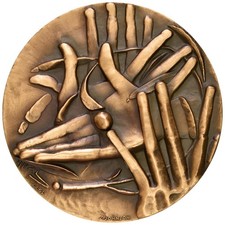 Medaglia Rotary Club di Bra, 20° Anniversario della Fondazione, Autore A. Grilli