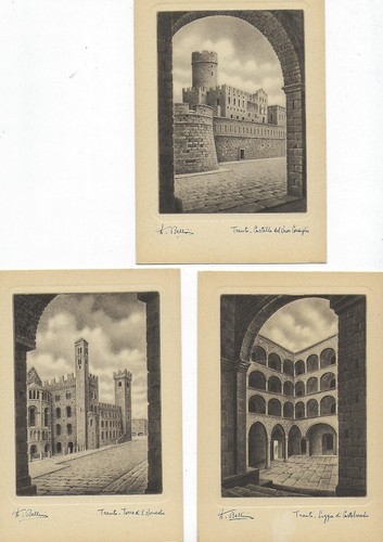 Cartolina trento cartoline - cartolina, 3