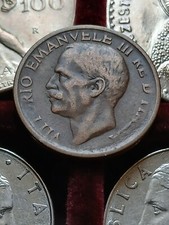 10 CENTESIMI 1925 APE CONIO STANCO.VITTORIO EMANUELE III REGNO D'ITALIA