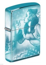 ZIPPO ★ WINDY GIRL by Mazzi