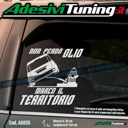 Adesivo fiat panda mk3 - panda, terza