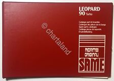 Catalogo Parti di Ricambio Originali SAME Trattori - Leopard 90 Turbo - ed. 1982