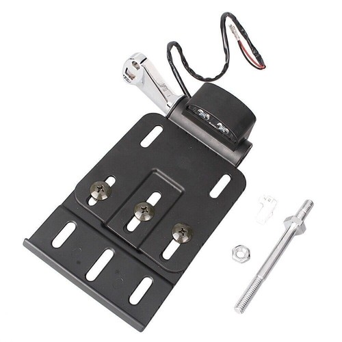 Portatarga montaggio luce led