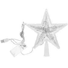 1 PC Topper Star Star a punti STAR Night Light senza batteria (bianco)
