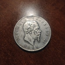 VITTORIO EMANUELE II - 5 Lire