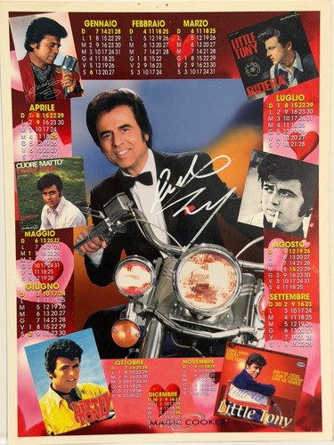 Autografo little tony - autografo,