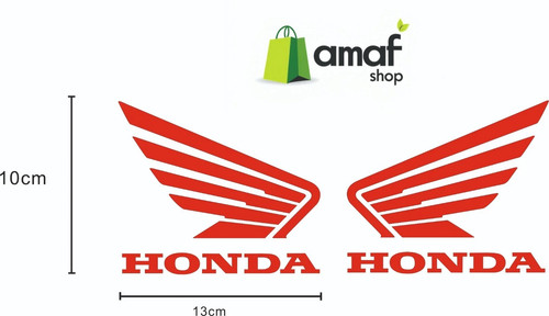 Adesivo adesivi honda ala - adesivi,