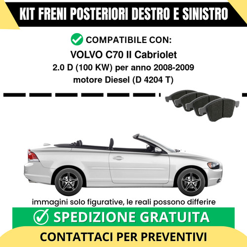 Pastiglie freno posteriori - freno,