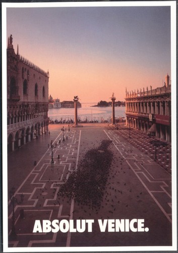 Promo postcard for - promo, absolut