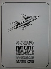 6/1965 PUB FIAT AVIAZIONE FIAT