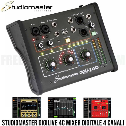 Studiomaster digilive mixer - studiomaster,
