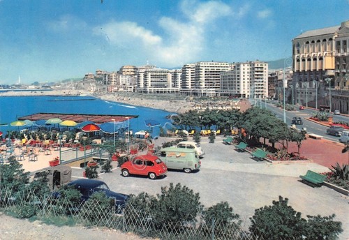 Cartolina genova corso italia - cartolina,