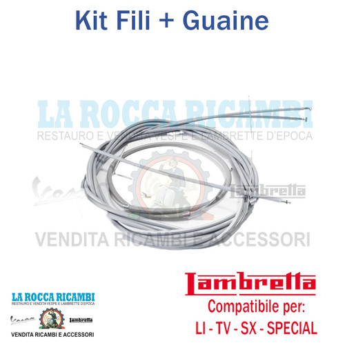 Kit fili guaine lambretta - kit,