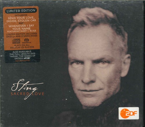 Sting sacred love cd album - "sacred, cd-album