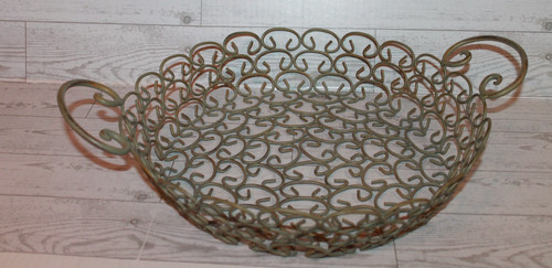 Grande cesto filo metallico - in,