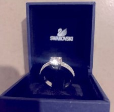 Anello Swarovski Taglio Tondo