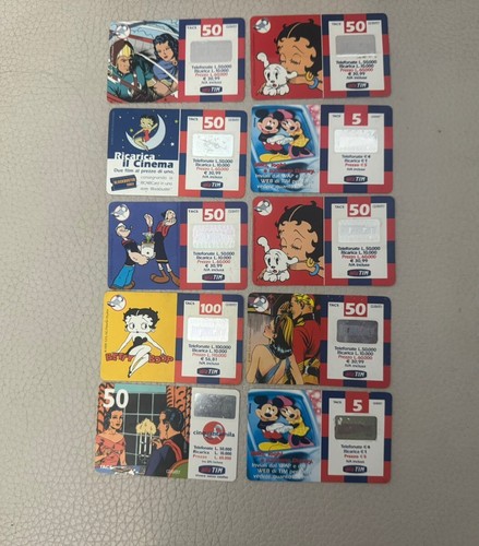 Lotto schede telefoniche - 10,