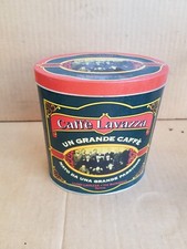 scatola caffe lavazza in latta