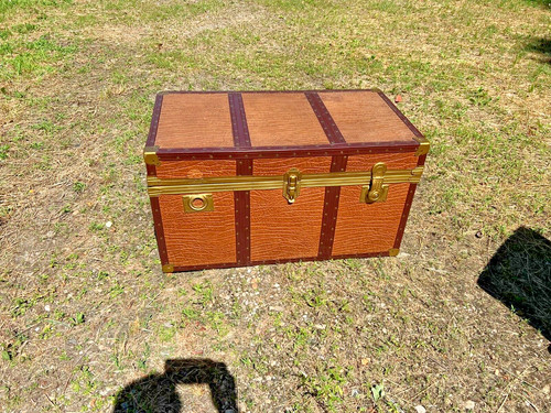 Baule vintage degli anni - anni, 50/60