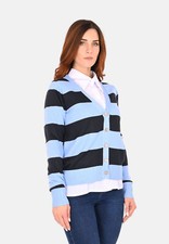 Cardigan Donna Invernale Righe