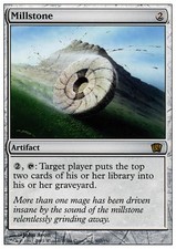 MTG MILLSTONE EXC - PIETRA DA MACINA MAGICA - 8TH - MAGIC